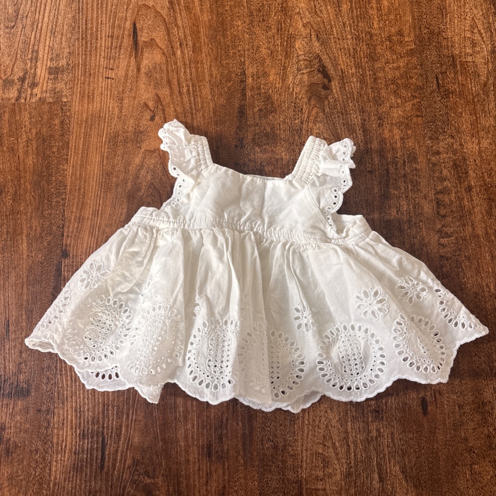 GAP White Eyelet Sundress for Girls